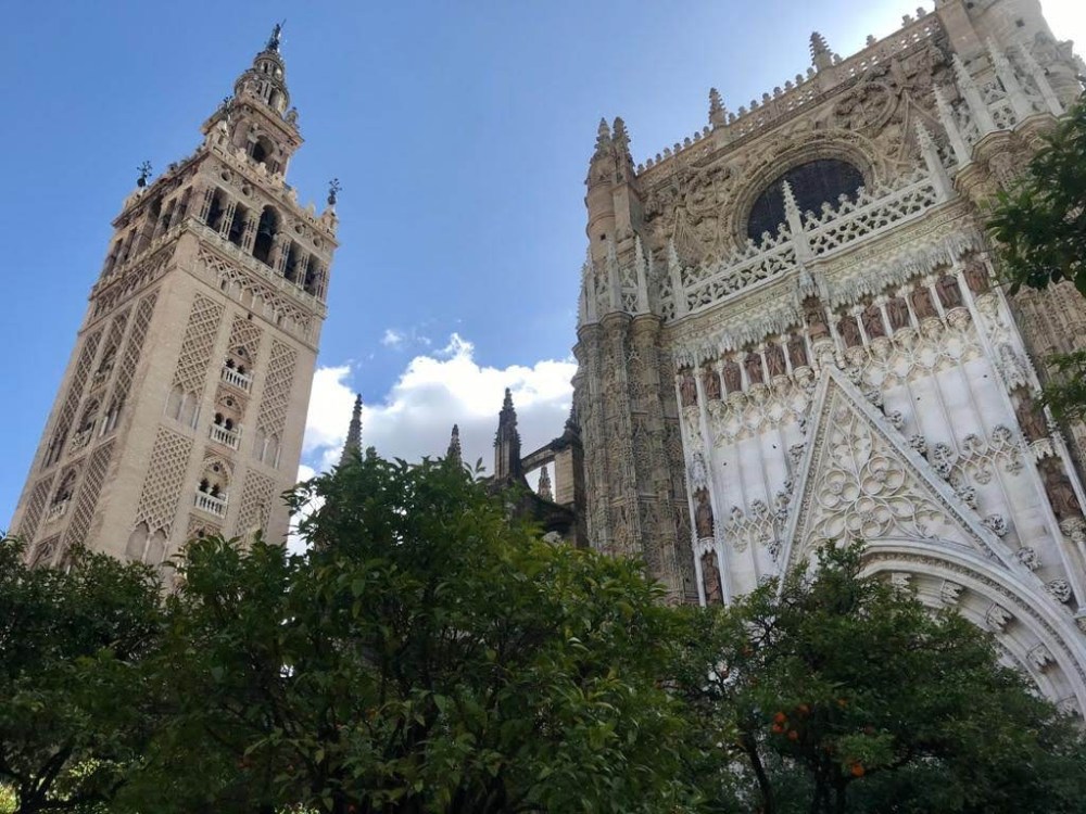 Seville Cathedral and Giralda near filming locations used in Knight and Day