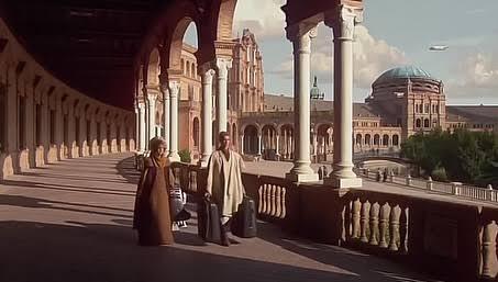 Plaza de España in Seville, used as Naboo in Star Wars Episode II